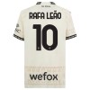 Maglia ufficiale AC Milan Rafael Leao 10 4th 2023-24 Bianca per Bambino